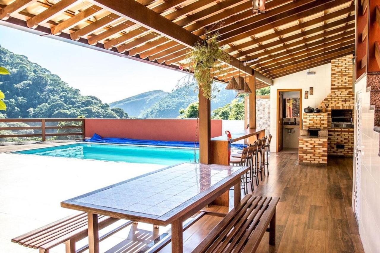 マレシャウ・フロリアノ Chacara Vovo Elson Fonseca - Um Refugio Nas Montanhas Capixabasヴィラ エクステリア 写真