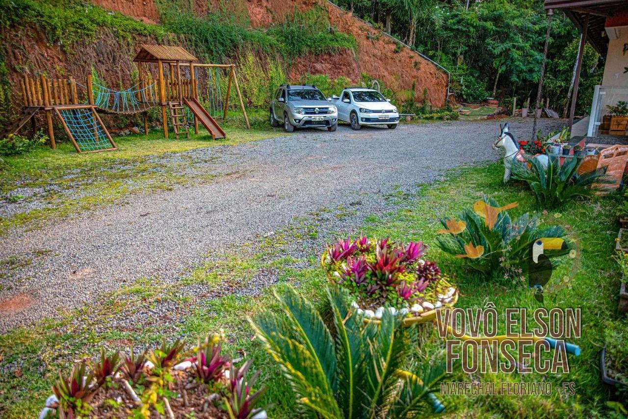 マレシャウ・フロリアノ Chacara Vovo Elson Fonseca - Um Refugio Nas Montanhas Capixabasヴィラ エクステリア 写真